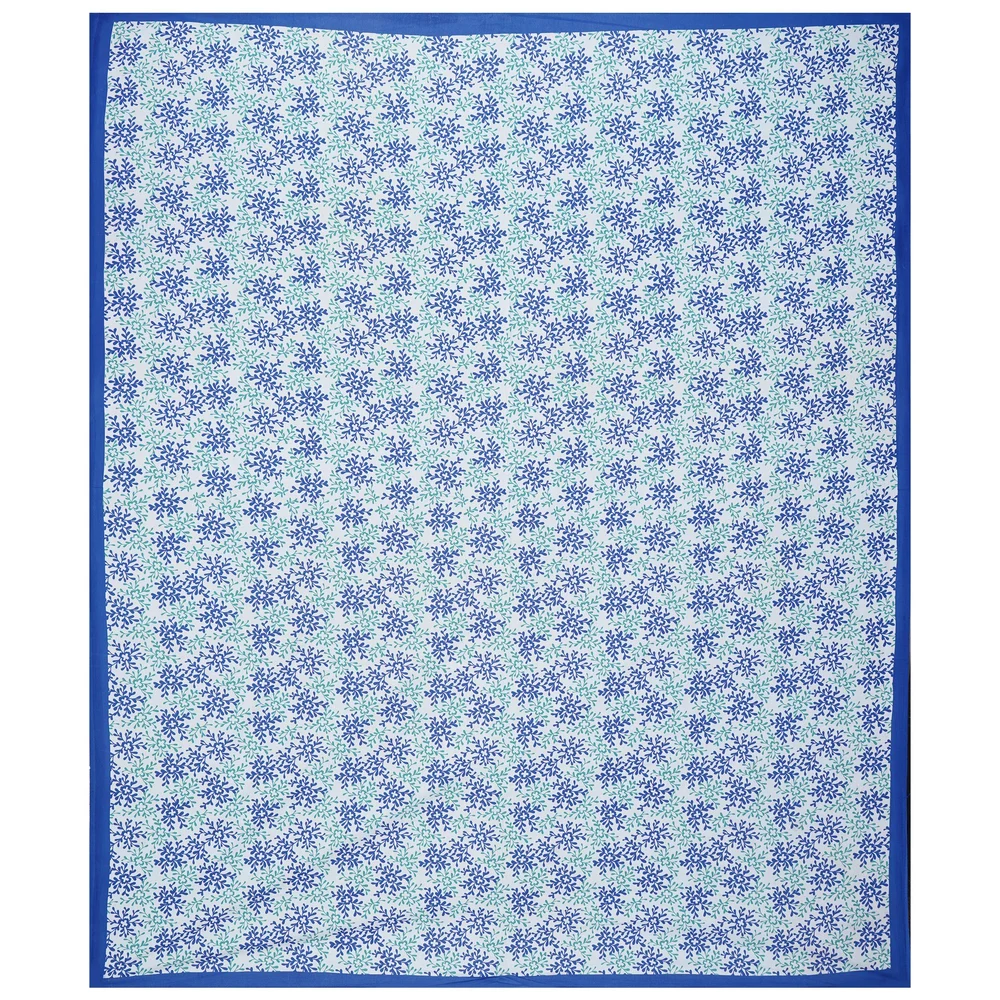 Modern Sanctuary Ashley Printed 200TC 100% Cotton Blue Bed Sheet - Image 2